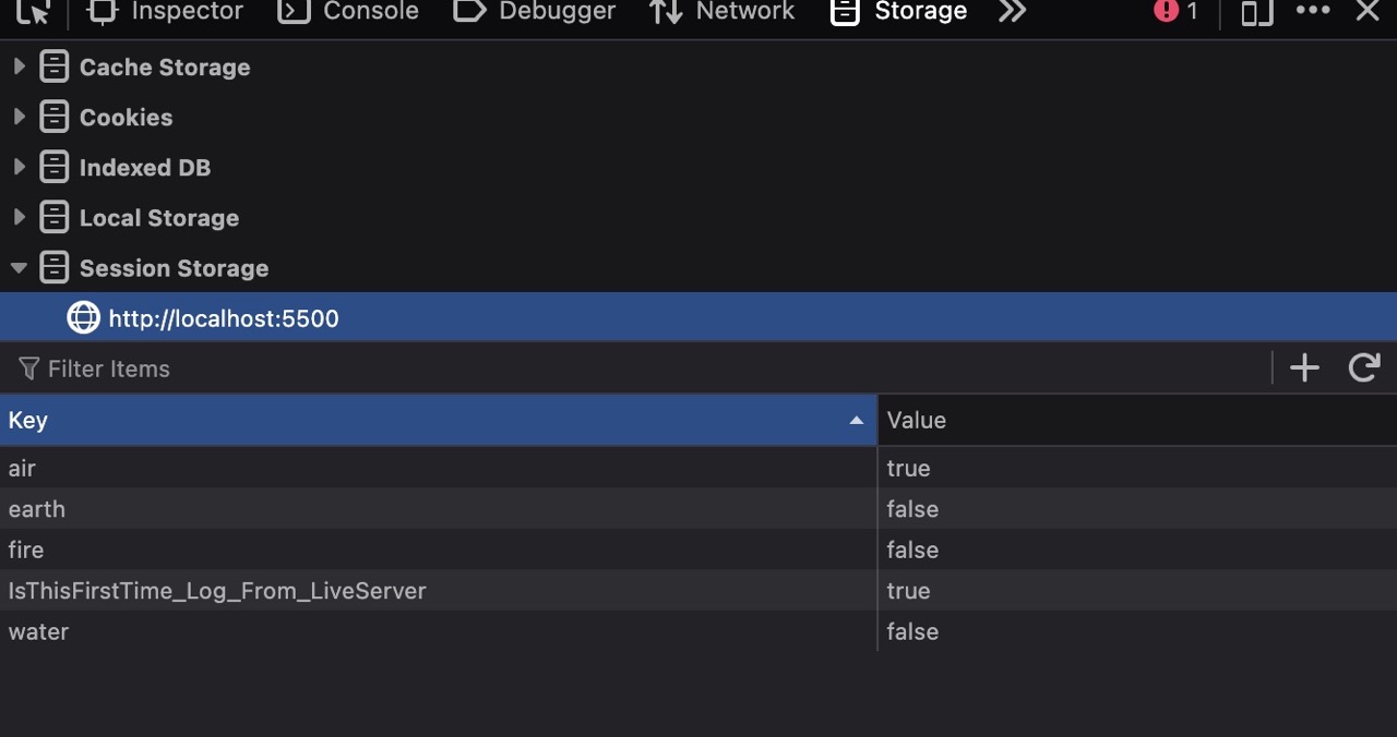 Avatar Progress Storage